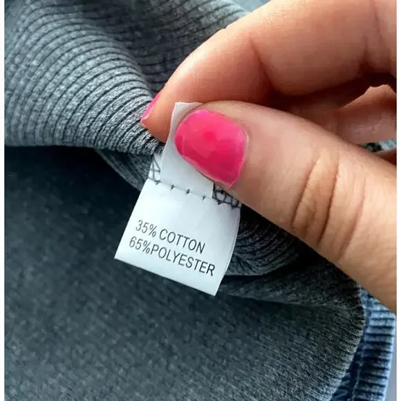 Amazon Gray Long Sleeve Cardigan Top size Medium - Picture 7 of 7